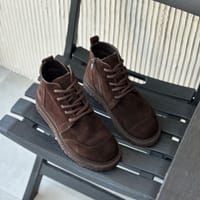 Ботинки Bruno кофейные замша
