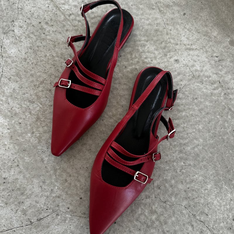 Мюли miu красные — фото 1 из 5