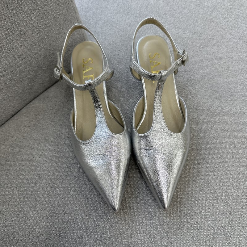Туфли Gilda серебро — фото 1 из 3