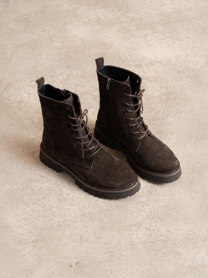 Ботинки Denim кофейные замша — фото 1 из 5
