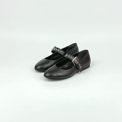 Балетки Londa черные гладкие