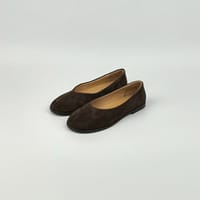 Балетки Vera кофейные замша
