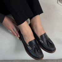 Лоферы Cherry черные матовые
