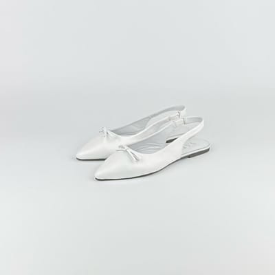 Слингбэги Anneta белые гладкие