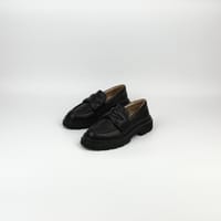 Лоферы ROWEN черные гладкие