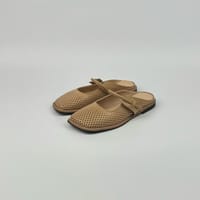 Мюли Ben карамель гладкие